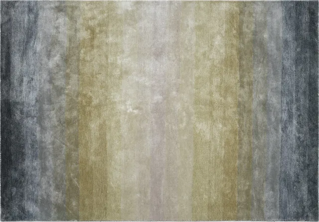 Giga Living Dutch Lifestyle Milan König multi- Viscose- Vloerkleed - Multicolor Geel