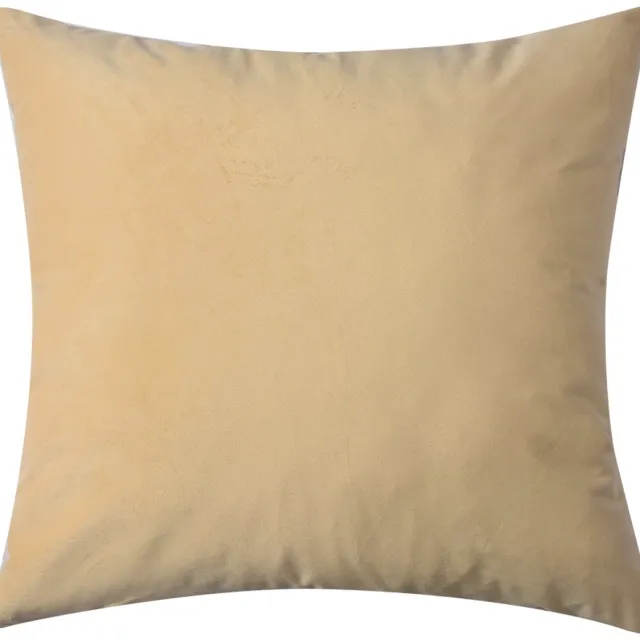 Clayre & Eef Kussenhoes 45x45 cm Beige Synthetisch
