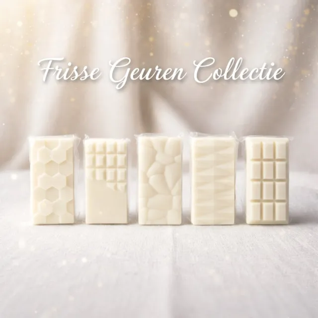 Scentulp Frisse Wax Melts Set - 5 geuren - Vegan sojawax Diverse kleuren