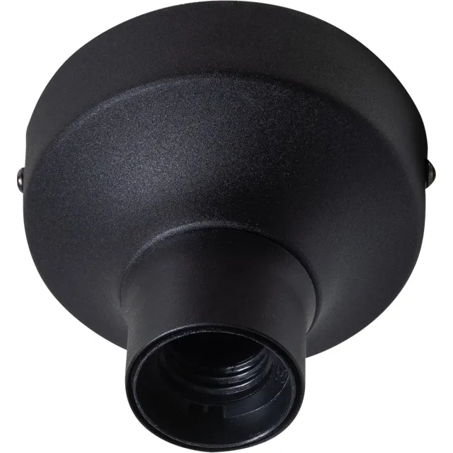 Expo Trading ETH Tasso Plafondlamp excl. 1x E27 zwart dia.97.5xh86mm