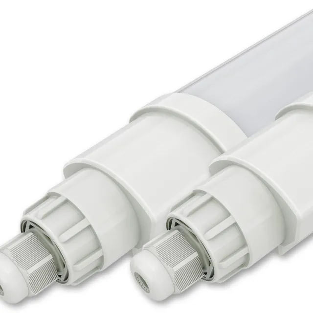 LEDVION 2x LED Armatuur - 120 cm - 30W - 6500K - 3600 lumen - IP65 - Koppelbaar Wit