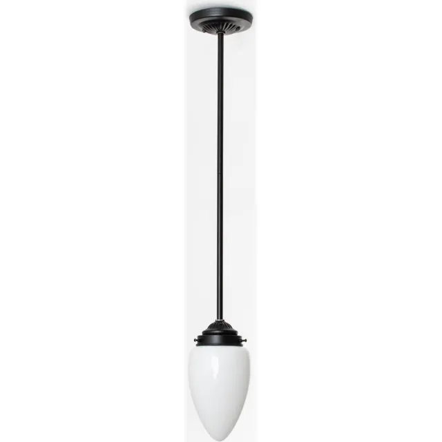 Coloured by Art Hanglamp Menhir Small Moonlight - Art Deco Trade Zwart