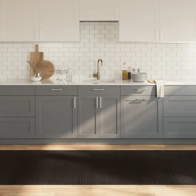 vidaXL Vloerkleed rechthoekig 100x300 cm bamboe donkerbruin bruin, foto 2