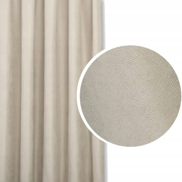 PRESTIQUA EFE Verduisterende Gordijn 220x320cm - Zacht Beige Velours
