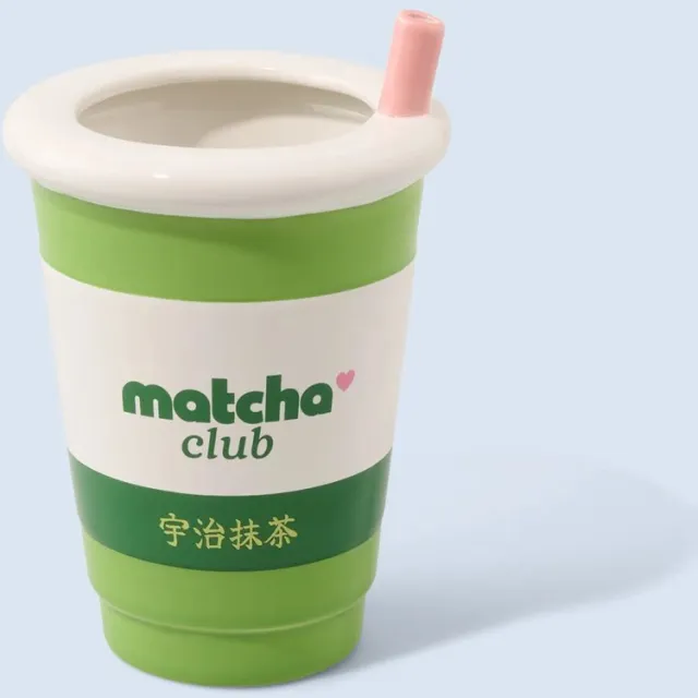 Fluid Market Vaas Matcha groen