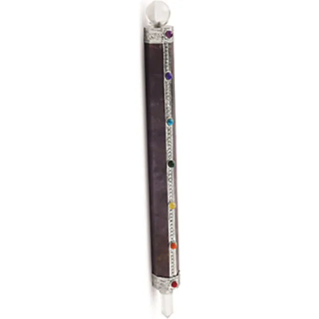 Ruben Robijn Chakra healing wand Amethist Paars