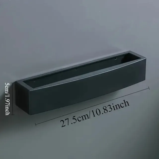 WiseGoods Premium Hangend Schoenenrek -Verstelbaar Wandgemonteerd - Kunststof Schoenhouder- Schoenen Rek - Schoenrek - Zwart