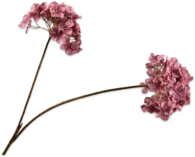 Silk-ka Kunstbloem - hortensia - roze - H85 cm