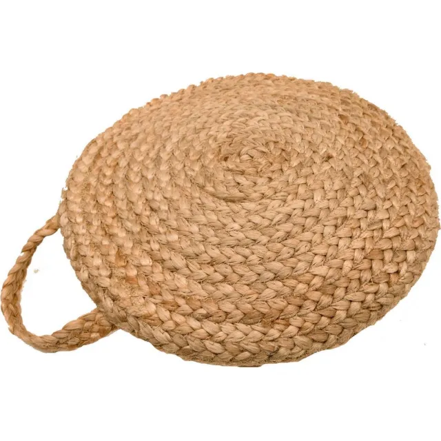 Rocaflor Sierkussen - Met Handgreep - 40 Cm X 40 Cm Naturel
