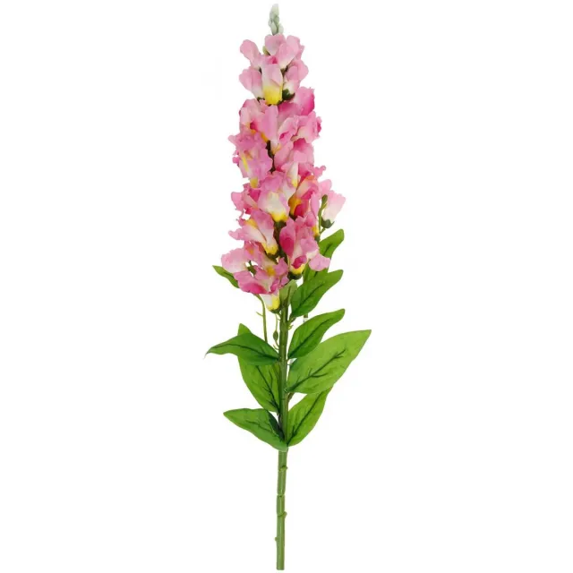 Viana Leeuwebekken Zijden Bloem Kunstmatige Leeuwenbek Roze Geel L92cm