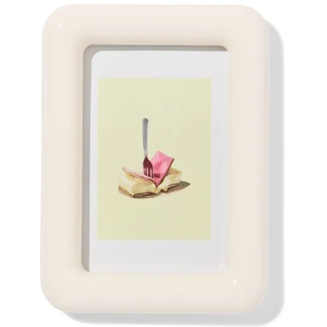 HEMA Fotolijst 10x15cm hout afgerond (wit)