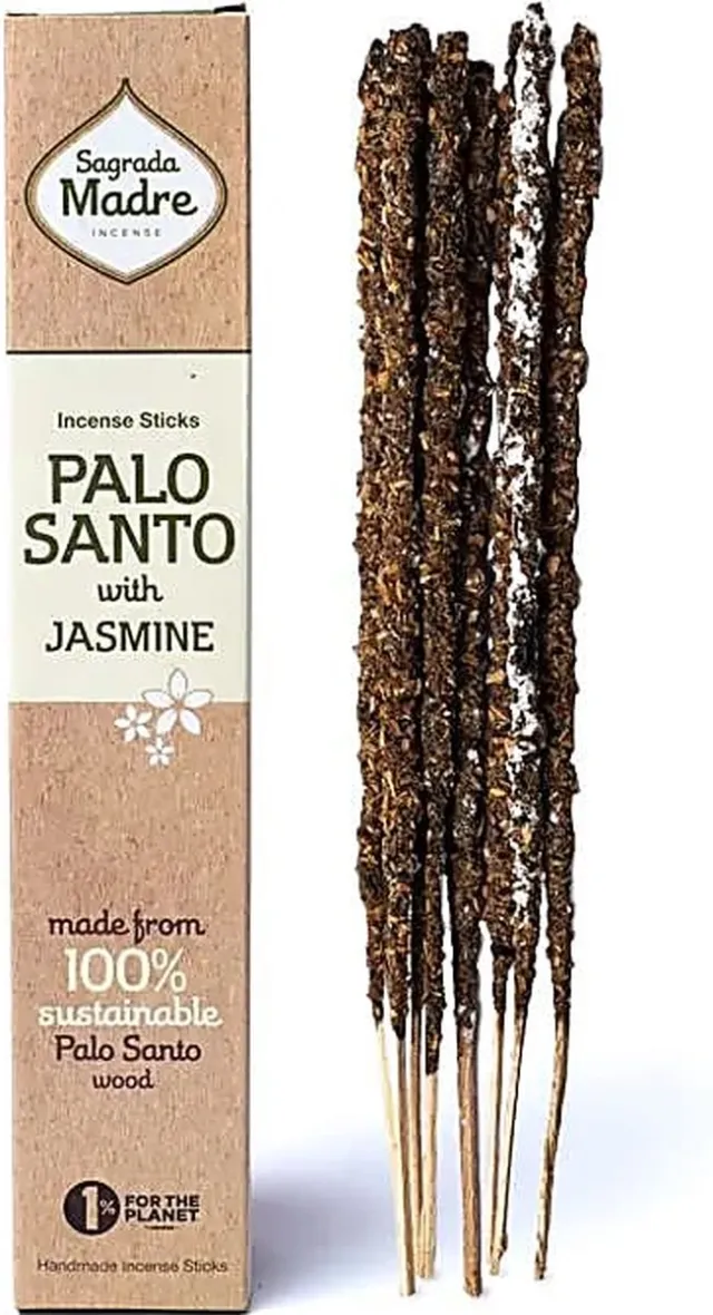 Sagrada Madre palo santo met jasmijn wierook - 1 doosje
