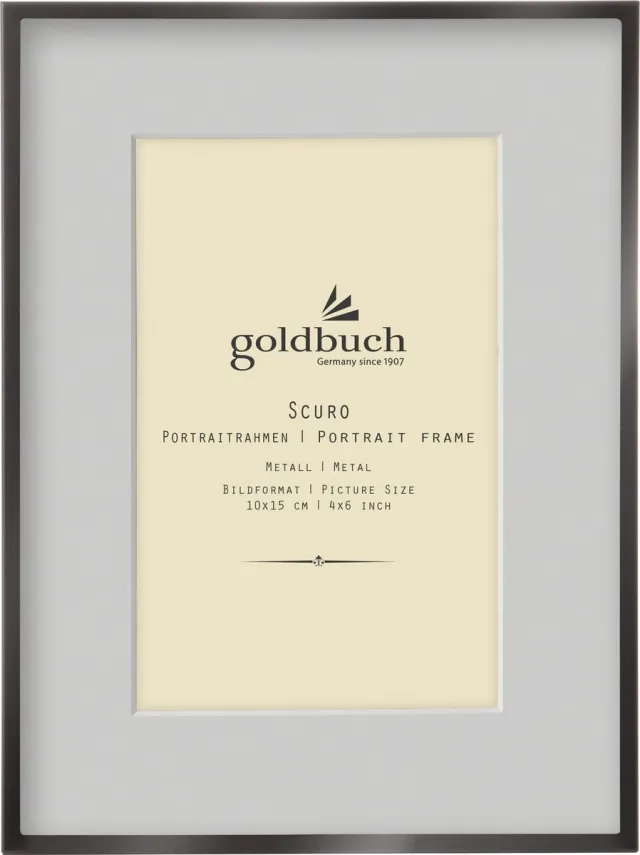 Goldbuch Fotolijst Scuro - Zwart - 10x15 cm