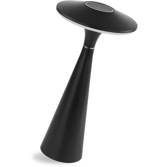 Emos JASON LED-bureaulamp, oplaadbaar, zwart, Z7633