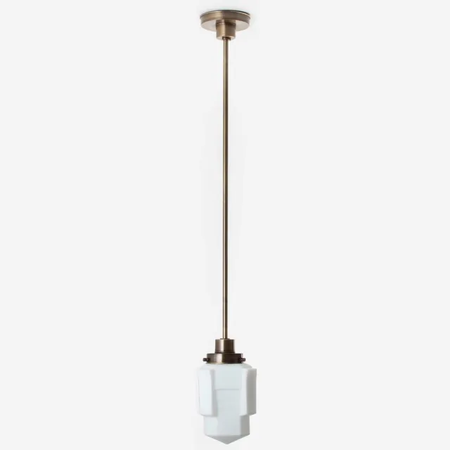 Coloured by Art Hanglamp Apollo Mat 20's Brons - Art Deco Trade
