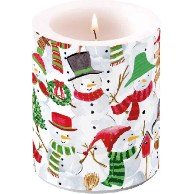 Ambiente Stompkaars Big Ambiente Snowman Party Wit