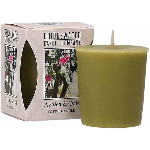 Bridgewater Azalea & Oak - Geurkaarsje - 3 Stuks - UITLOPEND Groen oak