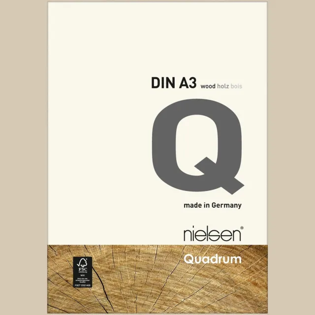 Nielsen Quadrum Houten Wissellijst Maple 29,7x42cm (A3) Ahorn