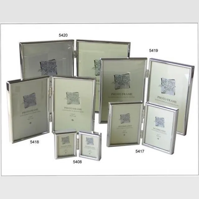 Van steyn Fotolijst 5419 2 luik 10 x 15 cm Zilver