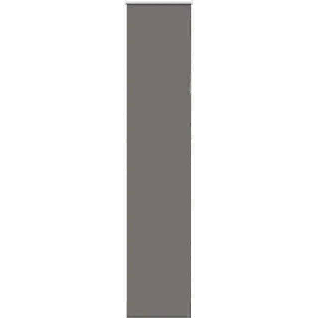vidaXL Rolgordijn verduisterend 45x230cm stofbreedte 40,7 cm polyester Grijs