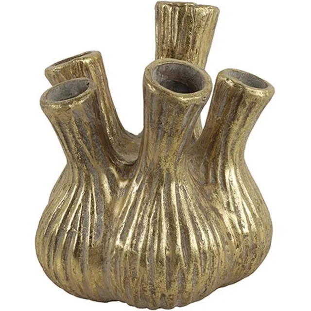 Countryfield Vaas Moyo aardew L17B1719,5CM goud gold