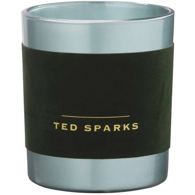 Ted Sparks Geurkaars Demi - Velvet Collection - 60 Branduren - 1 Lont - Luxe Verpakking - Moss & Sandalwood Groen