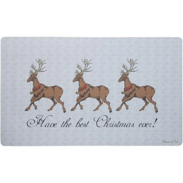 Clayre & Eef Deurmat 73x44 cm bruin