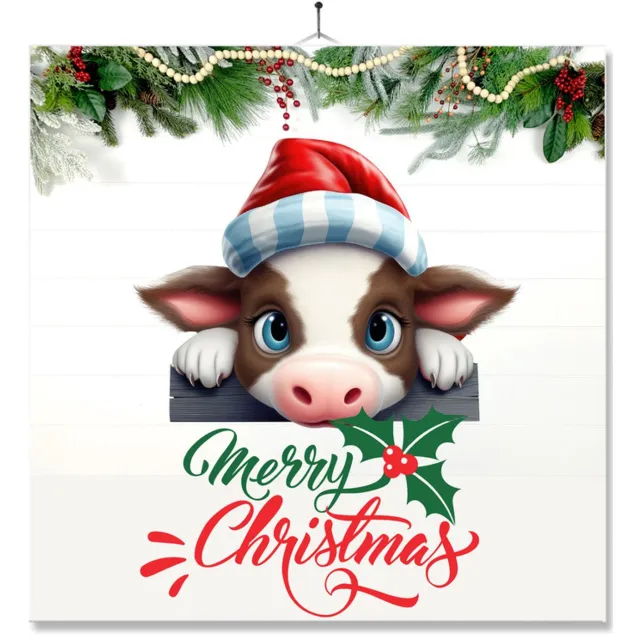 MC Living Tegel Met Opdruk | Kerst | Geschenk | Merry Christmas Dier Ontwerp 14