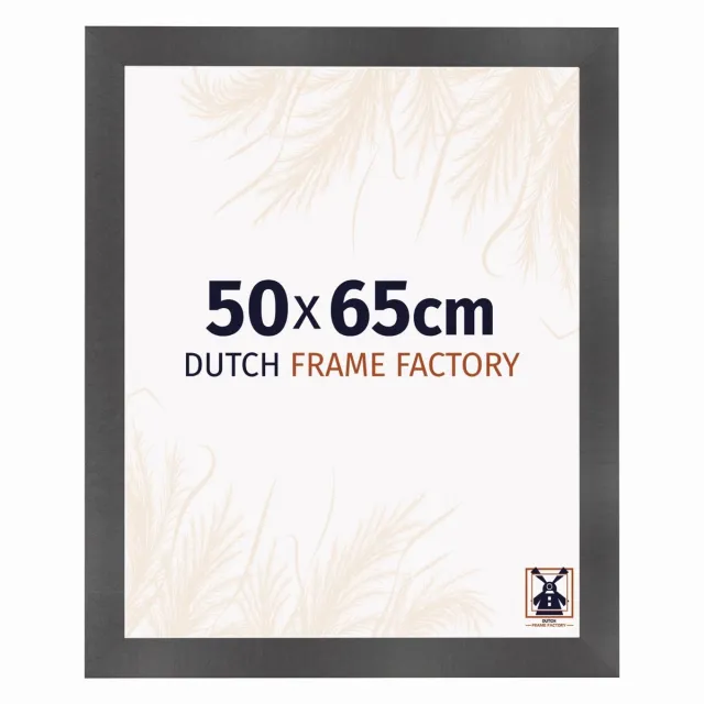 Dutch Frame Factory Fotolijst 50x65 cm - MDF - Zwart Mat - Praag