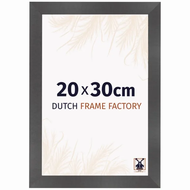 Dutch Frame Factory Fotolijst 20x30 cm - MDF - Zwart Mat - Praag