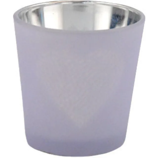 PTMD Waxinelichthouder paars, met hart, 8 cm, PTMD, 1 stuks Lila