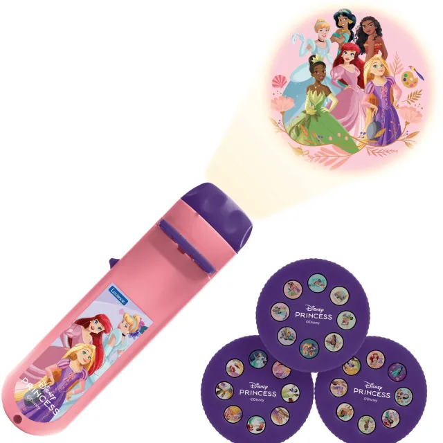 Lexibook Disney Princesses Verhalenprojector en zaklamp ROZE