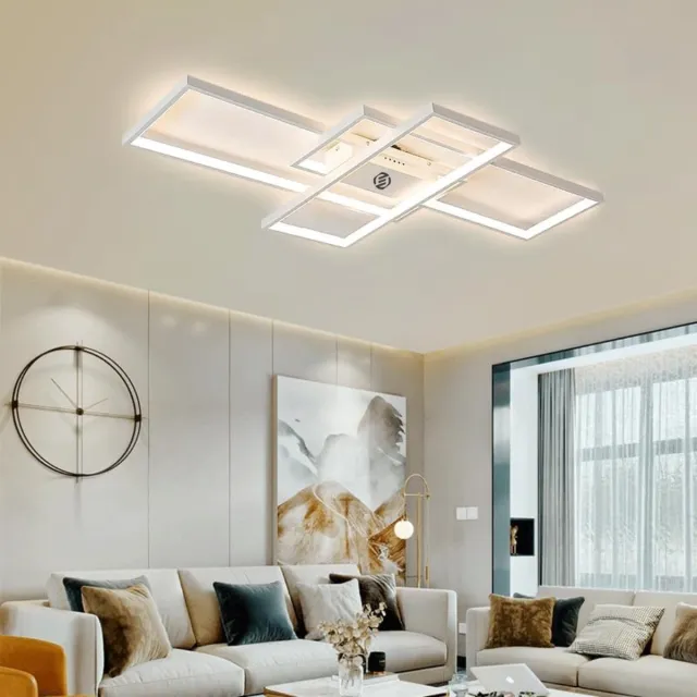 Equivera Plafonaire Lamp - Lamp - Plafond Lamp - Plafonnaire Lamp - Plafondlamp Wit