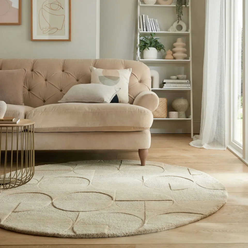 Flair Rugs Gigi Geometrisch vloerkleed naturel, foto 2