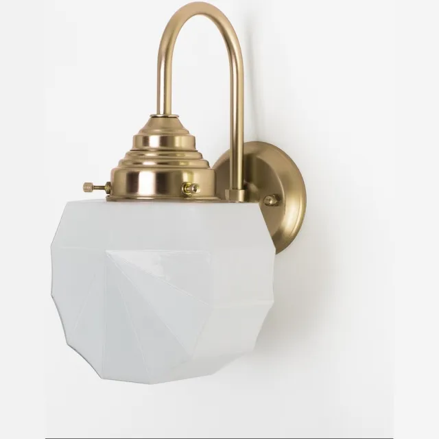 Coloured by Art Wandlamp Johanna Meander Brons - Art Deco Trade