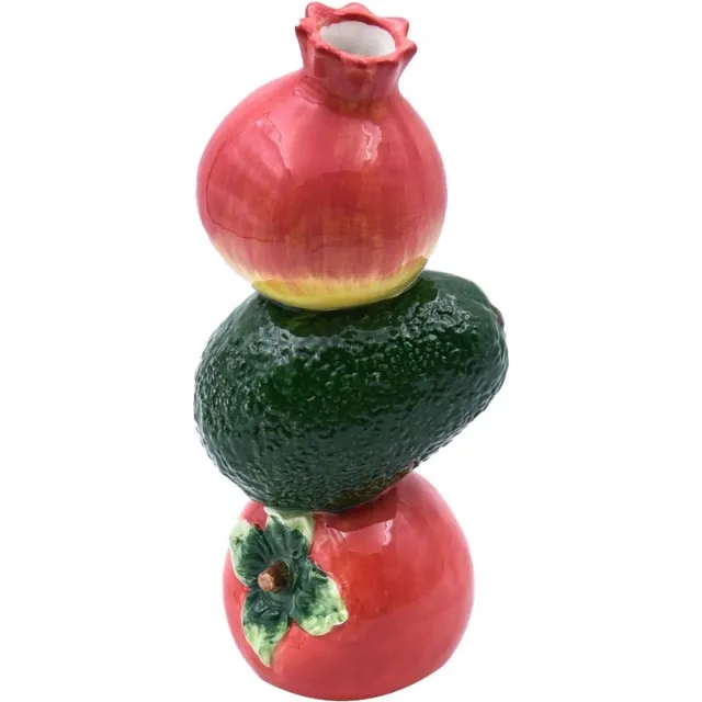 Homebound by Kolony HomeBound by KY | Vaas keramiek fruit | vaas | 13,5x8,5x21cm Multi