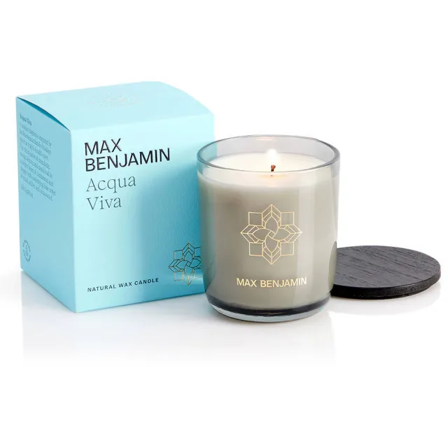 Max Benjamin geurkaars - Acqua Viva blauw