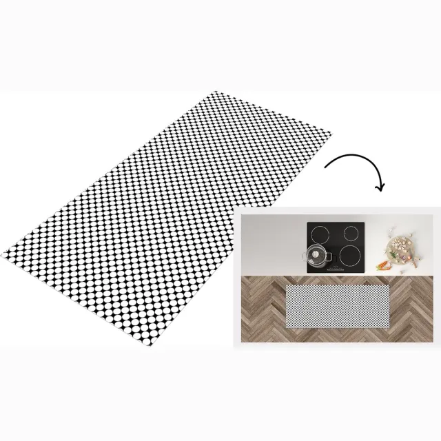 KitchenYeah Keukenloper - Loper keuken - Patroon - Lijn - Design - Kleur - Keukenloper vinyl Multicolor
