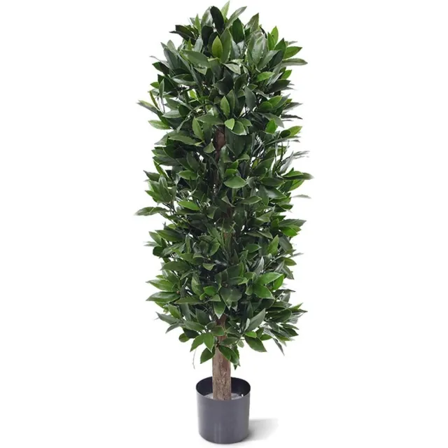 maxifleur Kunstplanten Laurier kolom kunstplant 125cm - UV bestendig Groen