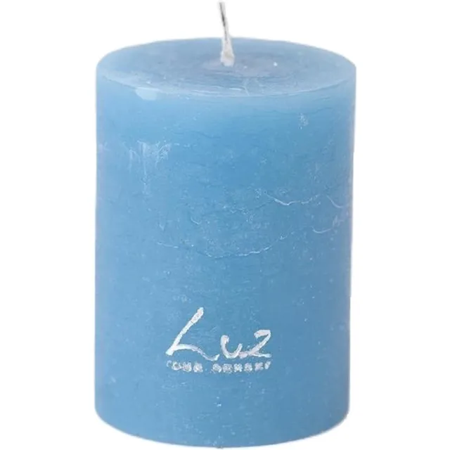 Rasteli Luz Your Senses Kaars-Stompkaars Blauw D 6 cm H 8 cm per 2 stuks