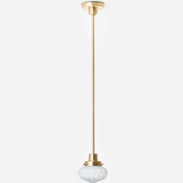 Coloured by Art Hanglamp Eternal Star 20's Messing - Art Deco Trade