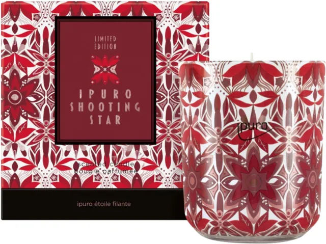 Ipuro Geurkaars Shooting Star 270gr. Shine Bright Limited Edition Red;White
