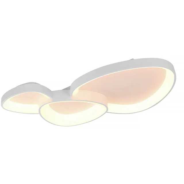 Freelight Plafondlamp Organico L 90 cm wit