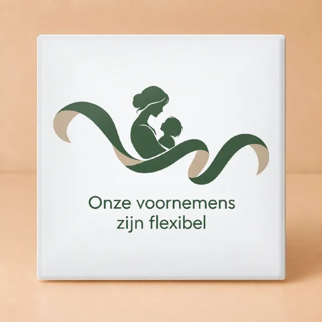 Bedruk King Stijlvolle vintage botanische Tegel ‘Nieuw jaar, zelfde chaos’ – Sfeervolle muurdecoratie voor plantenliefhebbers en interieurfans - 15 x 15 cm Wit