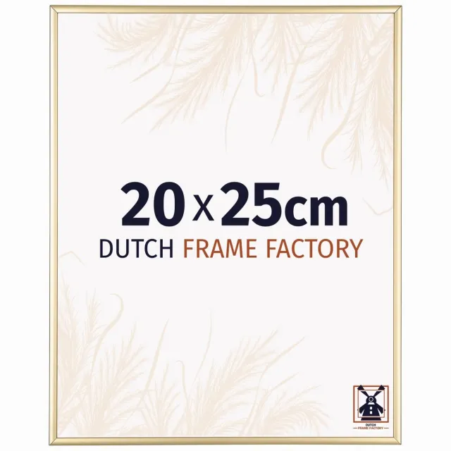 Dutch Frame Factory Fotolijst 20x25 cm - Aluminium - Goud - Kampen