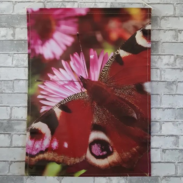 Villa Volance Vlinder poster, canvas , banner, 50x70cm Multicolor