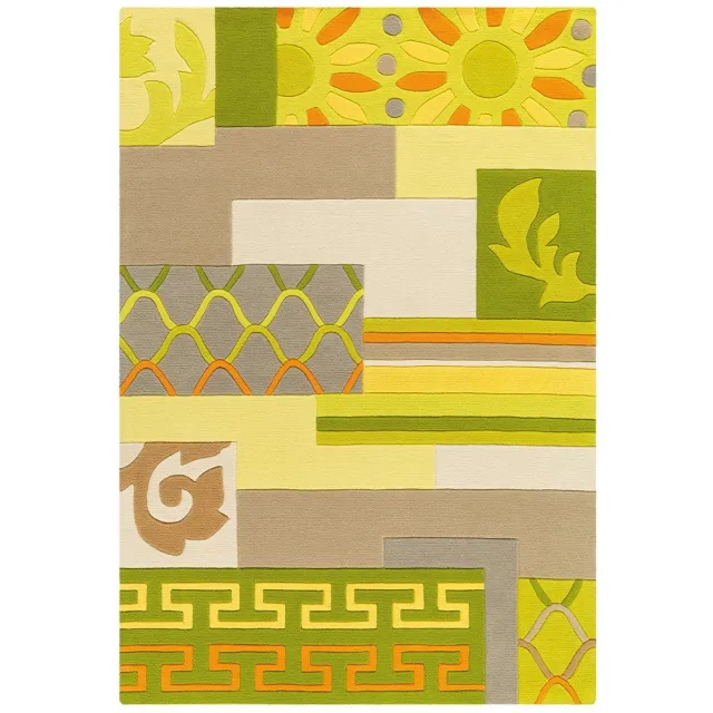 Dutch XXL Design Vloerkleed | Tapijt | Sam | Patchwork | Multikleur | 170x240 cm