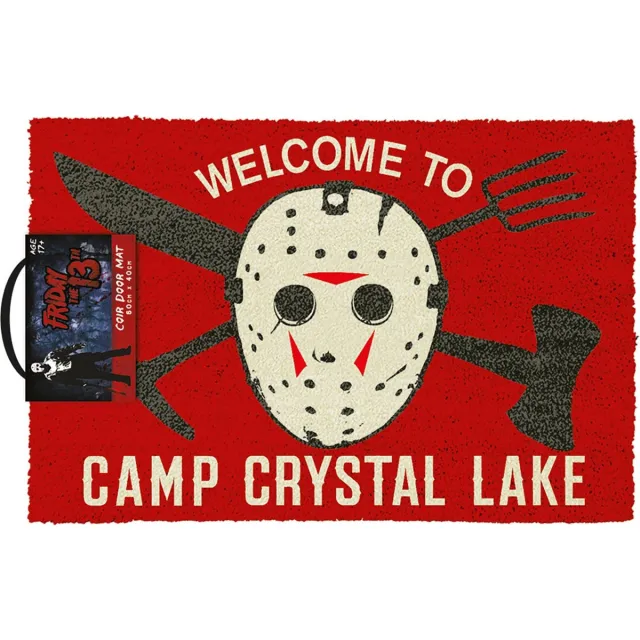 Friday The 13th Pyramid International Friday The 13th Fußmatte Camp Kristal 40 x 60 cm meerkleurig
