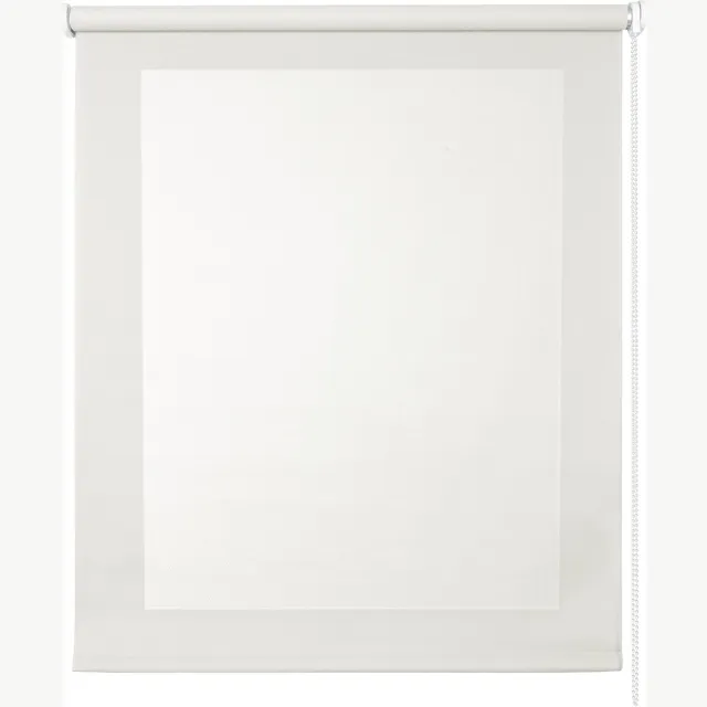 Storesdeco Screen rolgordijn, doorschijnend, thermische isolatie, Wit 80x180 cm White