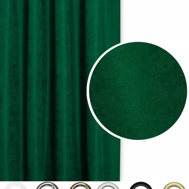PRESTIQUA EFE Verduisterende Gordijn 190x200 cm - Groen, Met Ringel